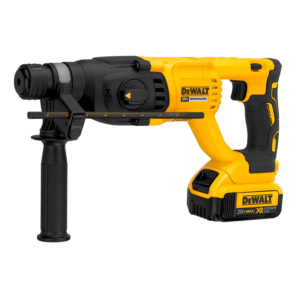 Rotomartillo 20v + 2 Baterías + Cargador Dewalt Dch133m2-b2 4