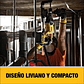 Rotomartillo 20v + 2 Baterías + Cargador Dewalt Dch133m2-b2 - Miniatura 8