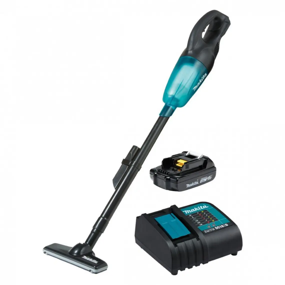 Aspiradora Inalámbrica 18V Makita DCL180SYB/ 1 Bateria 1