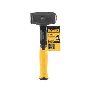 Combo Martillo Mazo De Acero 3lbs Dewalt Dwht51388