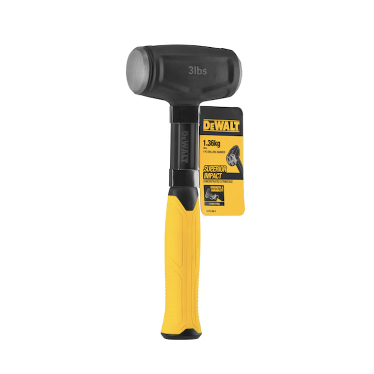 Combo Martillo Mazo De Acero 3lbs Dewalt Dwht51388 3