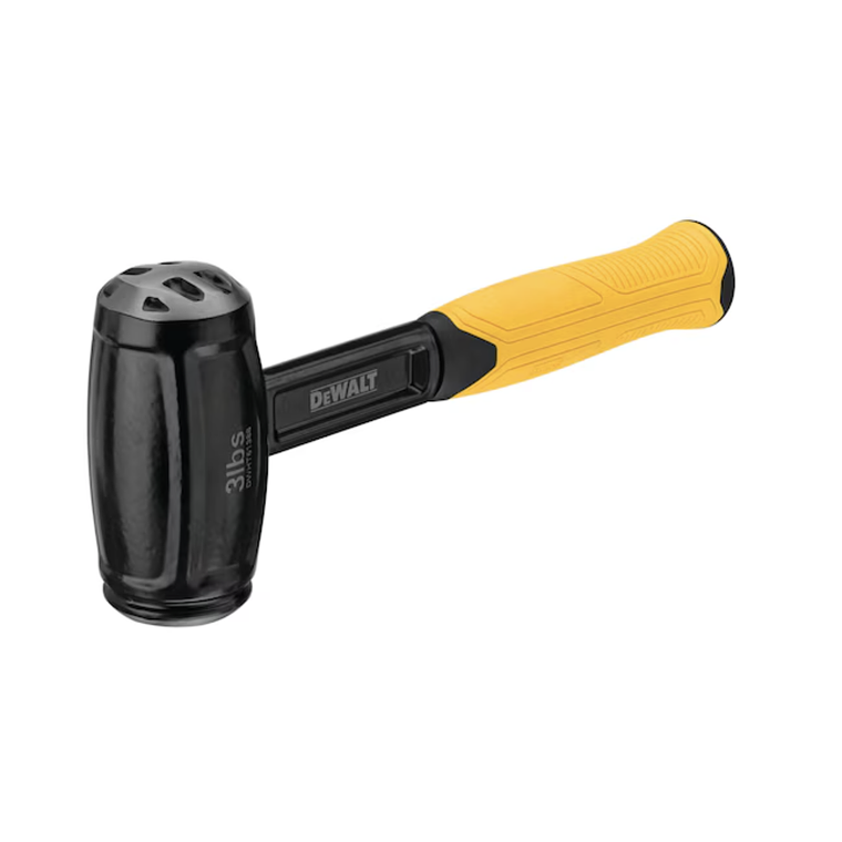 Combo Martillo Mazo De Acero 3lbs Dewalt Dwht51388 5