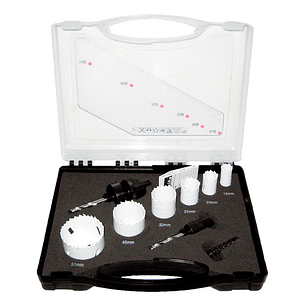 Set 6 Piezas de Sierra Copa Bi-metal Makita D-47123