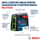 Nivel Laser Verde Bosch Gll 2-12g De Lineas Cruzadas - Miniatura 8