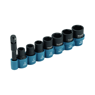 Set De Dados Makita Impacto Socket 8 Piezas E-12289