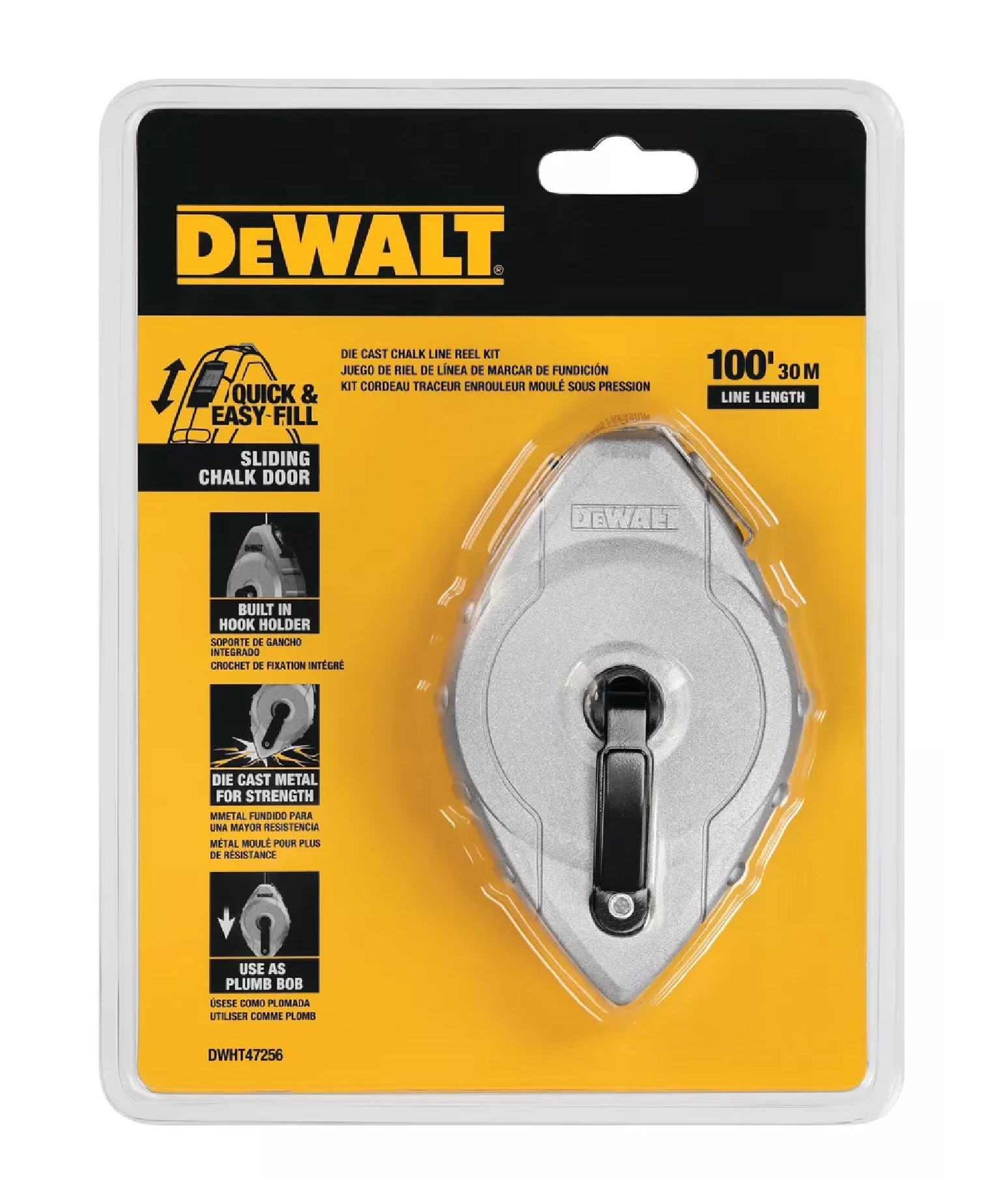 Tizador de aluminio 30 mts DEWALT DWHT47256 | Tus Herramientas