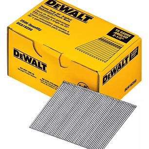 Caja De 2500 Clavos Reforzados 2-1/2 16ga Dewalt Dca16250