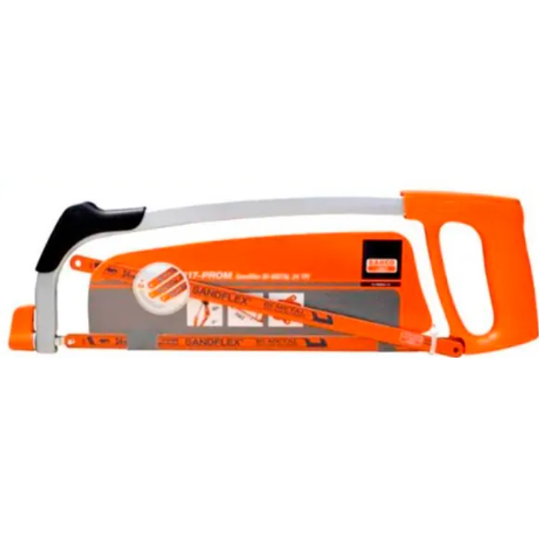 Arco De Sierra Bahco Con 3 Hojas De Sierra Sandflex 6