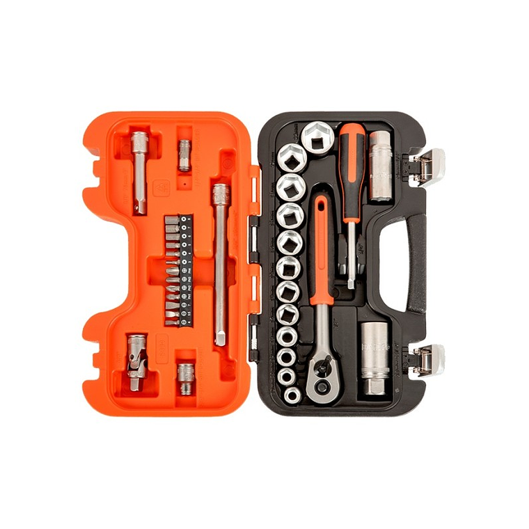 JUEGO DE DADOS DE 3/8 34 PZAS BAHCO S330 3