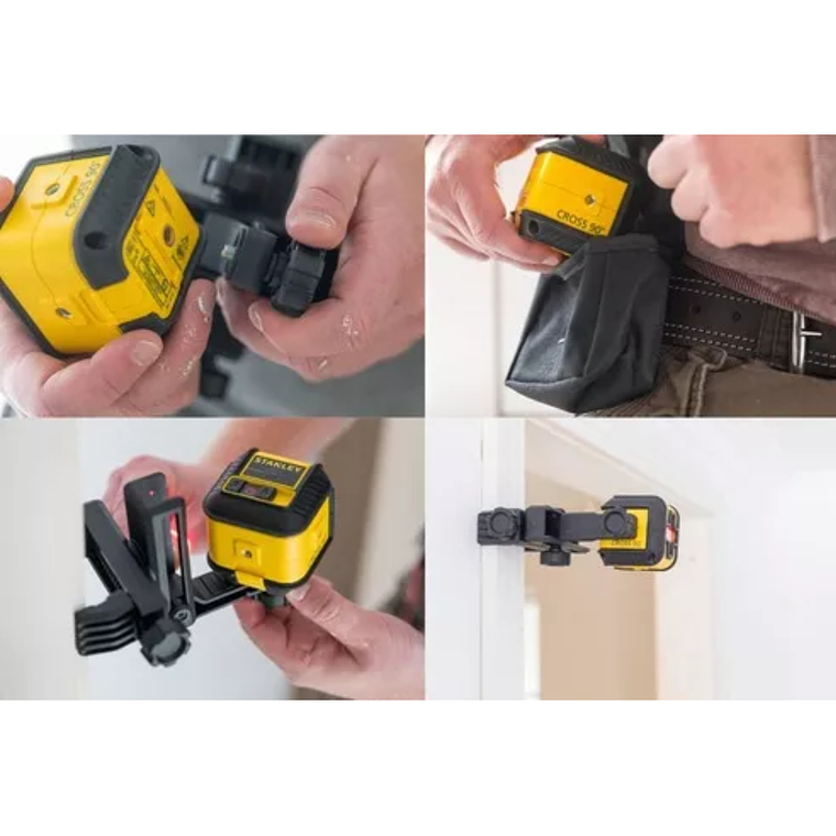 Nivel Láser Lineas Rojas Cruzadadas Cross 90 Stanley 4