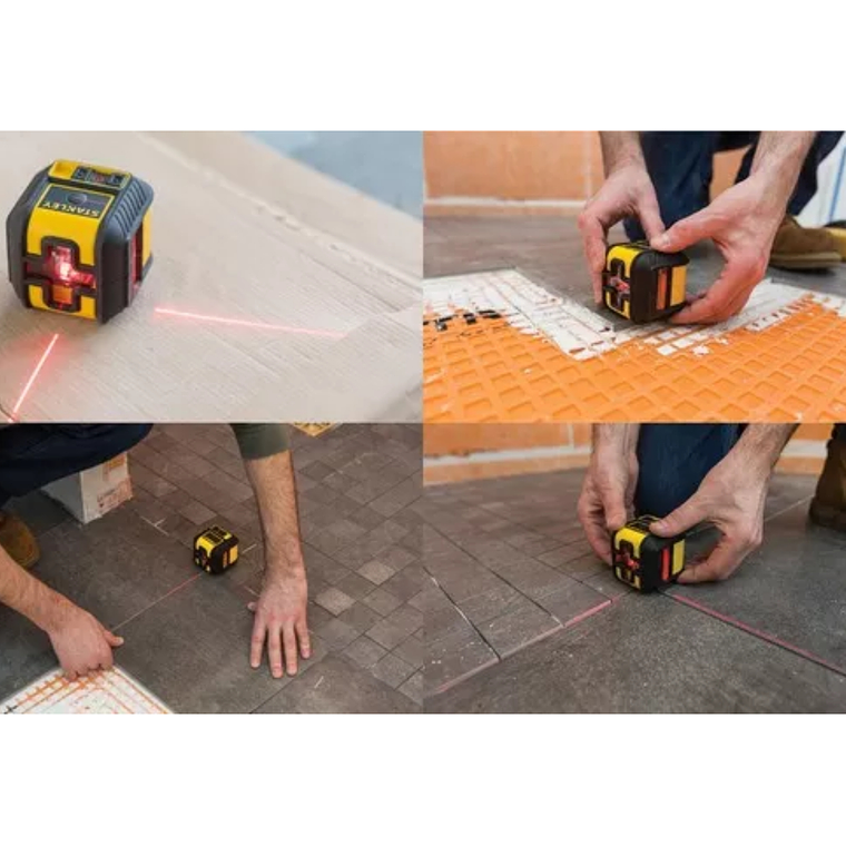 Nivel Láser Lineas Rojas Cruzadadas Cross 90 Stanley 5