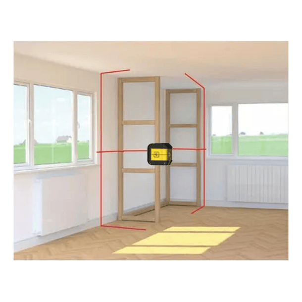 Nivel Láser Lineas Rojas Cruzadadas Cross 90 Stanley 6