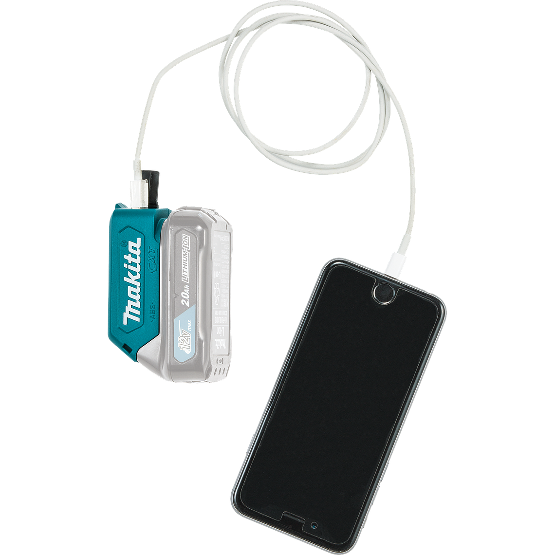 ADAPTADOR USB Para BATERIAS 12V(sin gancho) ADP08 MAKITA 3