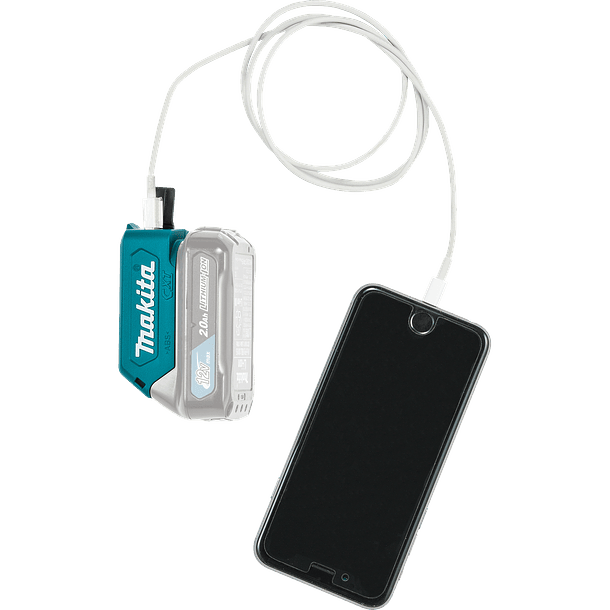 ADAPTADOR USB Para BATERIAS 12V(sin gancho) ADP08 MAKITA 3