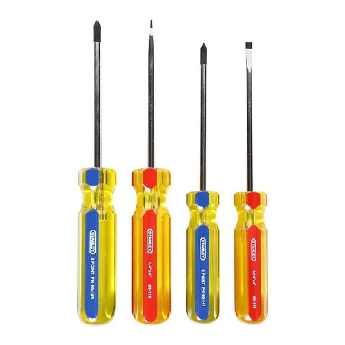 Set 4 Destornilladores Pro Paleta Y Cruz Stanley Stht69169 2