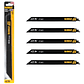Set 5 Hojas De Sierra Sable Dewalt Dwa41812 – 12 – Bimetal - Miniatura 1