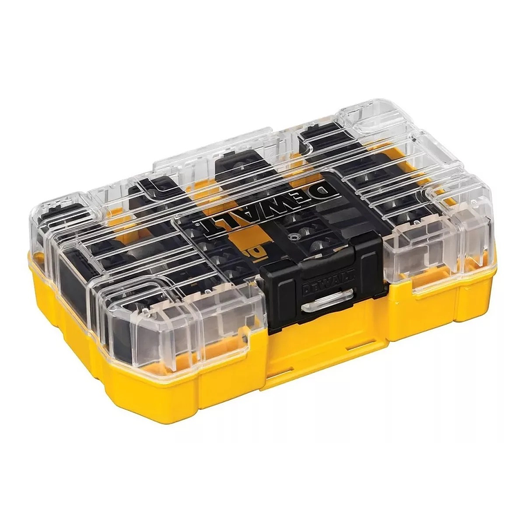 Set De 37 Piezas Con Guía Magnética Dewalt Dw2163 1