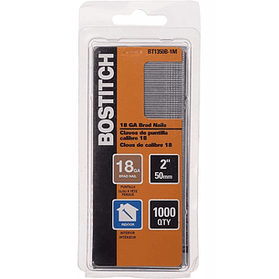 Clavos Bostitch De Calibre 18, 2'', Recubiertos, X1000 Uni.