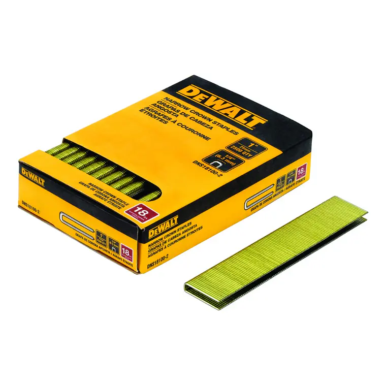 Grapa Dewalt Cabeza Angosta 1 X 1/4 Dns18100-2 1