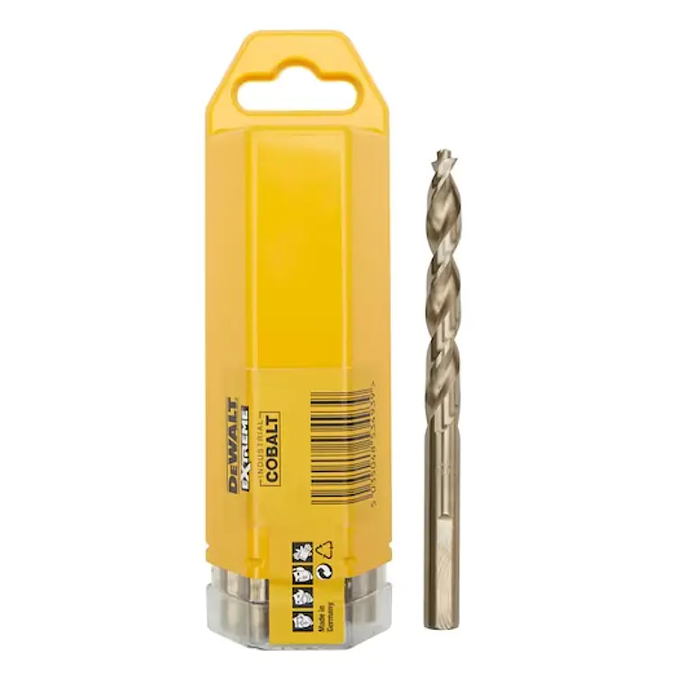 Set Broca HSS Cobalto 8% 6.0 mm 10 un. DT4933QZ 2