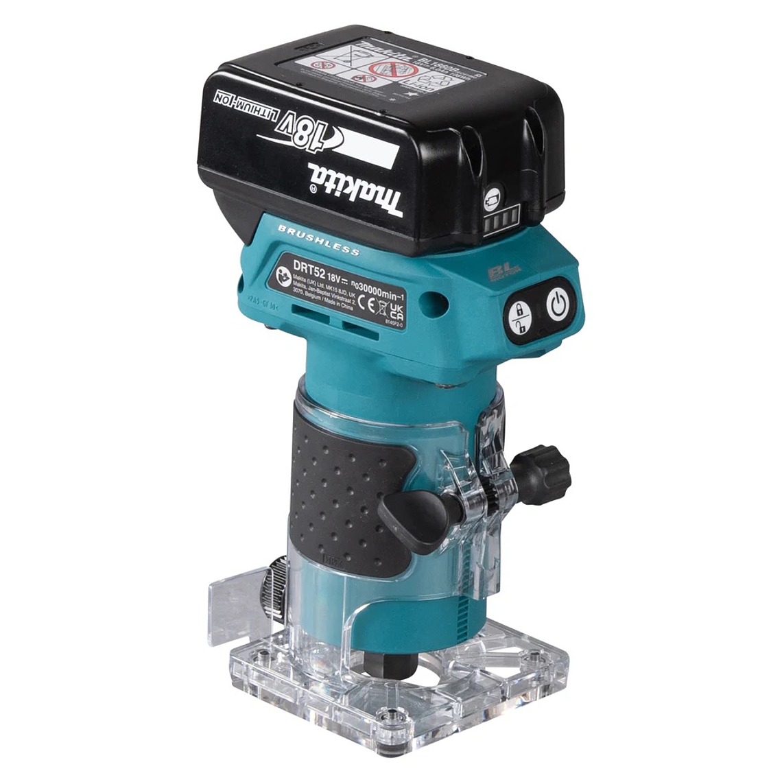 Fresadora Inalámbrica Makita Cargador Bateria 3 Ah DRT52F001 4