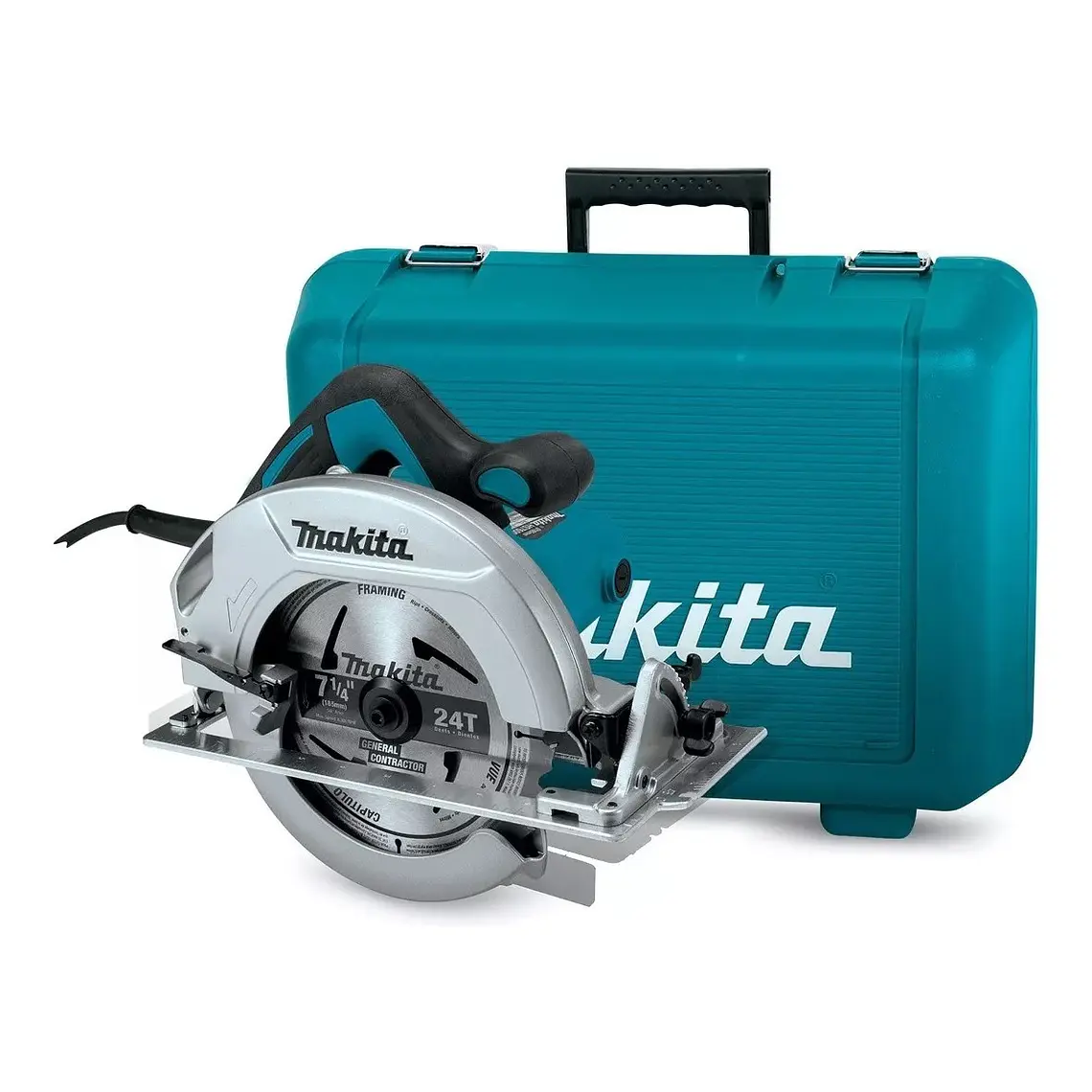 Sierra Circular Eléctrica 7-1/4 185 mm 1200 W makita HS7600K 1