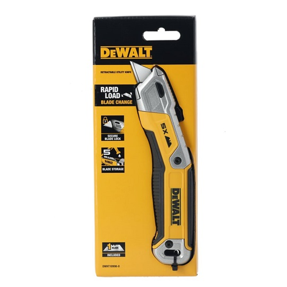 Cuchillo De Cuerpo Fijo Y Hoja Retractil Dewalt Dwht10998 5