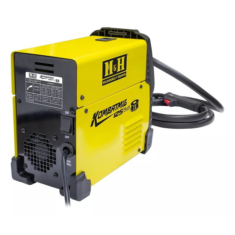 Soldadora fluxcore kombatmig 125 flux 6