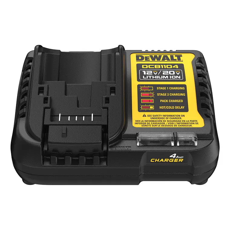 Kit Batería Xr 20v 5ah /  Cargador Rápido Dcb1104 Dewalt 6