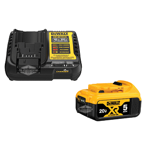 Kit Batería Xr 20v 5ah /  Cargador Rápido Dcb1104 Dewalt