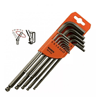 JUEGO LLAVES ALLEN 1/16-3/8 BAHCO BE-9785 1