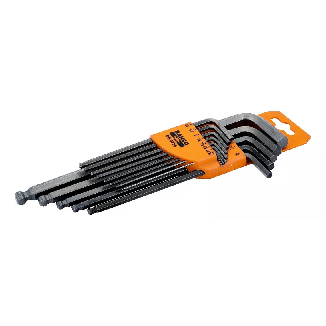 JUEGO LLAVES ALLEN 1/16-3/8 BAHCO BE-9785 4