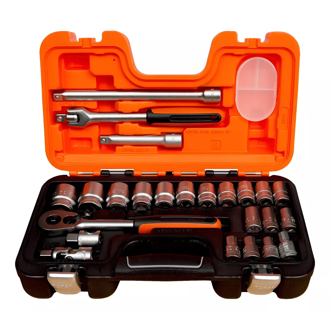 Maleta dados 1/2 24pzs mm hex - S240 3