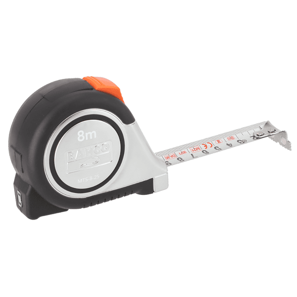 Huincha de Medir bahco 8 mts mts-8-25-E 4