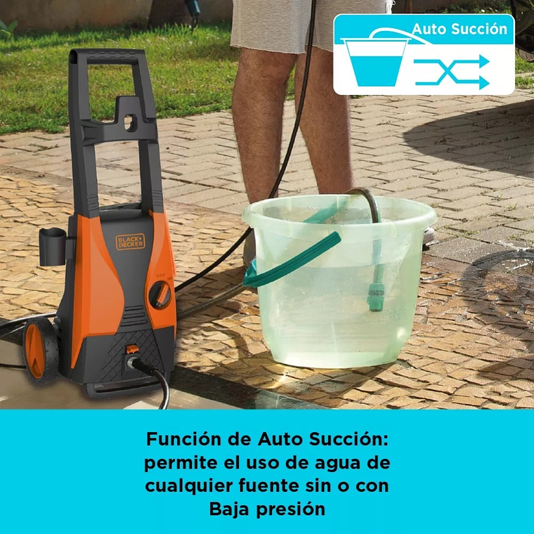 Hidrolavadora Alta Presión Black+Decker PW1450TDL-B2C 10