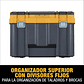 Caja De Herramientas Metálica Y Amplia Dewalt Dwst17814 - Miniatura 4