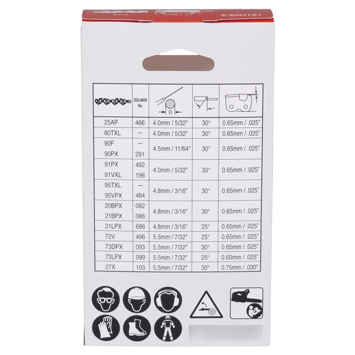Cadena de sierra Makita 1910v6-4 2