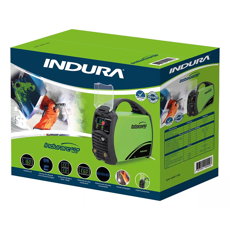 Soldadora Indura Indurarc 160 Lcd 5