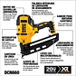 Clavadora De Acabado Angular 20v Sin Batería Dewalt Dcn660b - Miniatura 3
