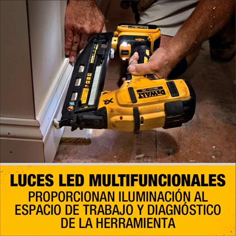 Clavadora De Acabado Angular 20v Sin Batería Dewalt Dcn660b 5