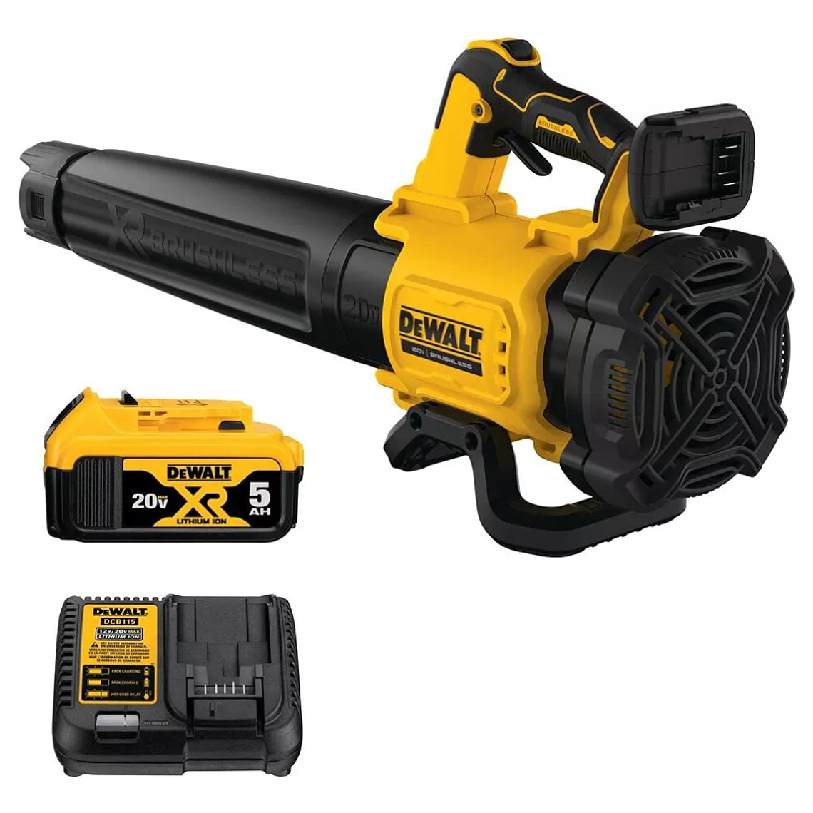 Soplador Inalámbrico Dewalt 125 Mph 20v Cargador + Bateria 1