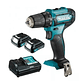 Kit Taladro + Atornillador Impacto 12v Makita Clx224sax - Miniatura 2