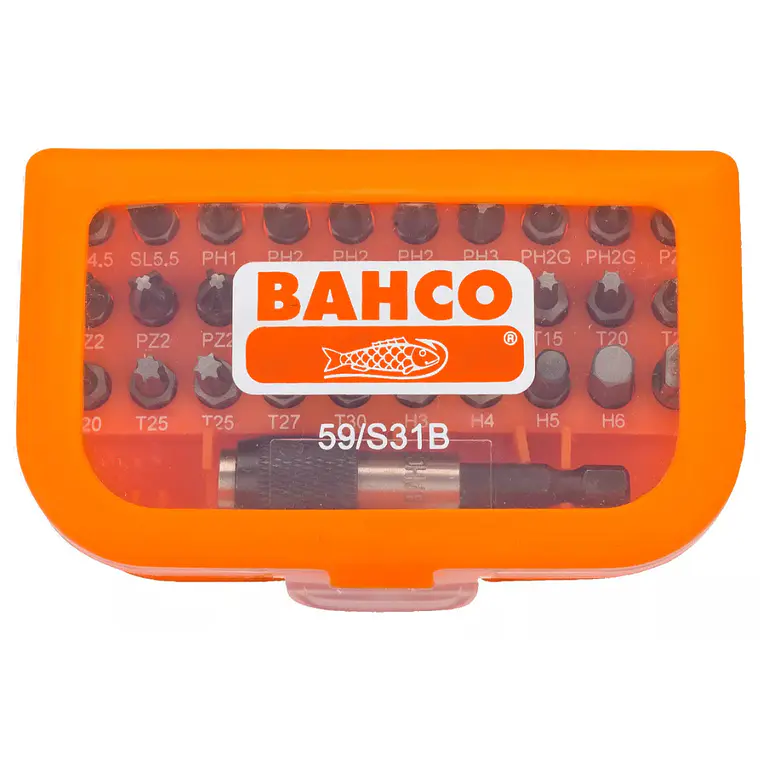 Juego De Puntas 31Pza Bahco 59/S31B 2
