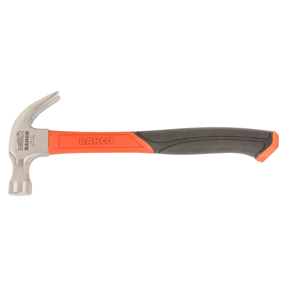 Martillo Carpintero Fibra Vidrio Bahco 450g 16oz 4