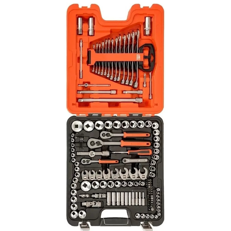 Juego De Dado Bahco De 1/4 - 3/8 - 1/2 138 Piezas S138 3