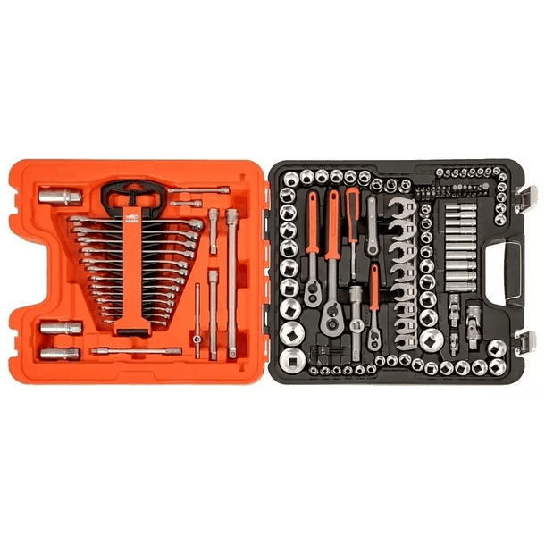 Juego De Dado Bahco De 1/4 - 3/8 - 1/2 138 Piezas S138 4