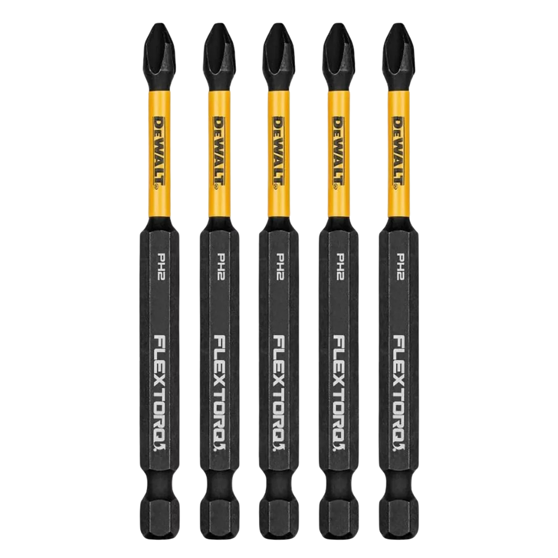 Puntas De Impacto Dewalt Flextorq Ph2 3-1/2