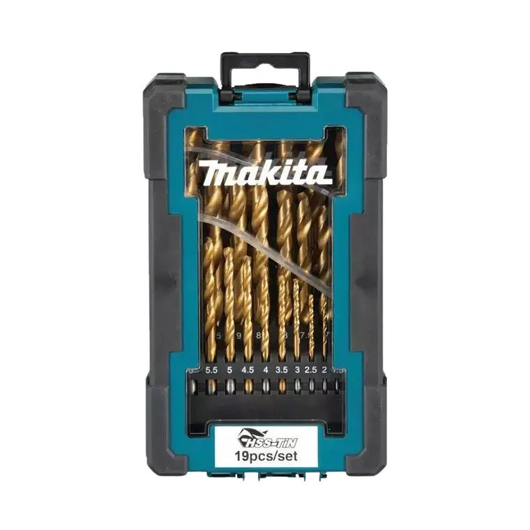 Set 19 Pcs Brocas Para Metal Hss M-force Makita D-67583 1