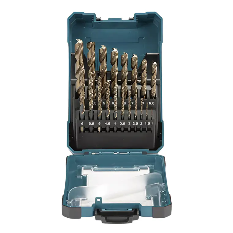 Set 19 Pcs Brocas Para Metal Hss M-force Makita D-67583 3