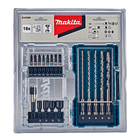 Set Brocas Sds Plus, Puntas Y Dados 18 Pcs Makita E-07026 3